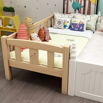 코스모 심플한 디자인 원목어린이침대 주니어침대 학생침대 매트리스 증정, 옵션1