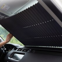 (원클립)자동차햇빛가리개 앞유리 햇빛차단 70cm 간편사용 OC-70, 1개, [70cm]단일색상