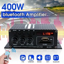 인티앰프 네트워크플레이어 노래방 진공관 앰프 400w car power 2 ch 원격