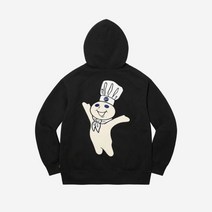 슈프림 도우보이 집업 후드 스웨트셔츠 블랙 - Supreme Doughboy Zip Up Hooded Sweatshirt Black - l l