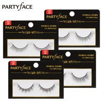 [PARTYFACE] 파티페이스 아이래쉬 요일별 속눈썹, 금요일(시크) 4종