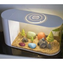 아크릴어항 16색조명 관상어 키우기 물고기 베타 수조