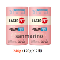 락토핏 이브 유산균 60p, 240g, 3개
