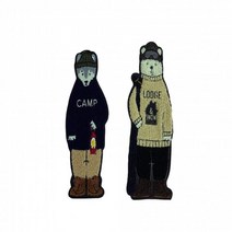 영화사 뽀글이 곰돌이 set 보풀 자수 와펜