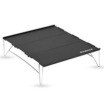 Dualeco 옥외 테이블 캠프 테이블 로우 테이블 알루미늄제 솔로 테이블 미니 테이블 컴팩트 접이식 초경량 수납봉투 3장