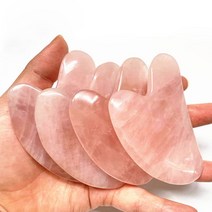 천연로즈쿼츠괄사마사지 마사지 지압 경락마사지, 핑크날개