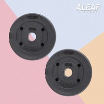 아리프 다이나믹 가성비 경량바벨원판 2kg 30mm 2입, 단품