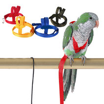 올띵오더 앵무새 하네스 리드줄 가슴줄 새용품, 카키 앵무새 하네스_XL