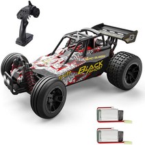 DEERC 9305E 하이스피드 RC버기카 4륜구동 1:18 스케일 40km/h 배터리2개 40분주행시간 방수모터 합금재질 국개AS 어린이 선물 생일선물