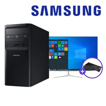 삼성전자 7세대 사무용 게이밍 컴퓨터 DB-400T7B 데스크탑 본체 PC 모니터 윈도우10 본체만 모니터포함, 03. 27인치 세트, 02. 권장형 에디션