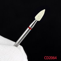 치아관리치과 실험실 폴리셔 세라믹 다이아몬드 그라인딩 헤드 그라인더 지르코니아 크라운용 스톤 의사 연, 10 CD2064