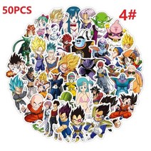 스노우보드스티커 캐리어 헬멧 방수 스티커 10/50/100 Pcs 드래곤 볼 스티커 스케이트 보드 기타 가방 오토, 07 50pcs