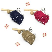 [가죽공예] 야구 글러브 키링 DIY, 핫핑크