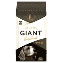 자이언트 큰알갱이 20kg 반려견 사료 펫푸드 간식