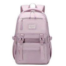 ArcEnCiel 고등학교용 십대 소녀 백팩 15.6인치 노트북 백팩 대학 캐주얼 데이팩 남성 및 여성용 하이킹 여행 라이트 퍼플 데이팩 백팩, Light Purple