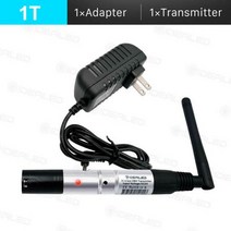 무선영상송수신기 전문가 고성능 미러링 영상전송Dmx 라이트 무선 송신기 512 500 m 거리 통신 음악 DJ 클, 10 only 1T_01 EU