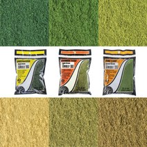 우드랜드/잔디 분말 18종/건축모형 디오라마 조경재료, 고은잔디, 황토색/JWT42