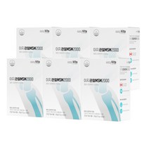 캐나다산 손목 손가락 팔꿈치 어깨 관절 연골 엘보 아플때 뚝소리 뼈잘붙는 순도 99% MSM 엠에스엠 골다공증 영양제, 6BOX(6개월분)