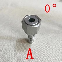 유압 피팅 메트릭 M10-M42 스레드 콘 호스 엔드 오일 파이프 커넥터 홀드 유형 튜브 고압, A_6MM to M10x1.0