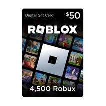Roblox Digital Gift Card - 4 500 Robux (Includes Exclusive Virtual Item) (Online Game Code), 50