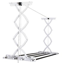 아텍스 봉길이조절 봉 스테인레스 천장 빨래건조대, 혼합색상, 1개