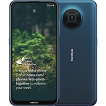 노키아 X20 - 스마트폰 128GB 6GB RAM 듀얼 SIM 노르딕 블루-33040, 푸른