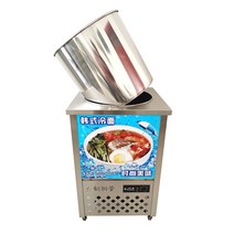 업소용 면 국수 동치미 냉각기 셀프 코너 냉육수통, 큰 선반의 외경60cm 152캐티 수용가능