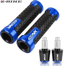 오토바이 액세서리 CFMOTO 400 NK 650 2018 7/8 "22mm 핸들 바 그립 캡 엔드 플러그, 18 Blue Sets