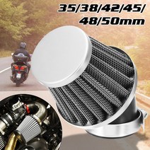 오토바이 에어 필터 35mm 38mm 42mm 45mm 48mm 50mm 50cc 110cc 125cc 140cc 오토바이 atv 스쿠터 핏 먼지 자전거 범용