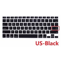 키보드 스킨 루프 포인트 키스킨 soft for macbook air 24, 우리 흑인