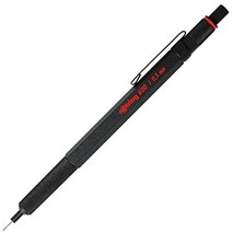 rotring 로트링 회전 600 blk, 0.5mm, 기계 연필, 블랙