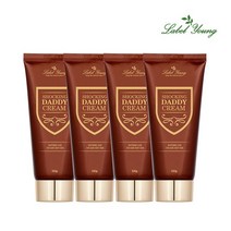 [라벨영] 바디미백크림+바디결점+보습케어 쇼킹대디크림 3+1, 100g, 1세트