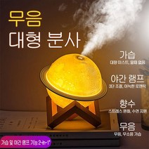 행성 모양 미니가습기 초음파 가습기, 지구