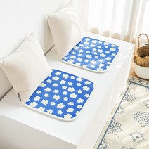 에이비 3D 에어 매쉬 방석, 블루