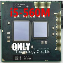 노트북 프로세서 i5 560m 프로세서 3m 캐시 2 66ghz 3 2ghz i5 560m slbts pga988 tdp 35w 노트북 CPU 호환 hm55 hm57 qm57