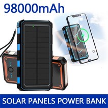 아파트태양광패널 미니 주차장 무소음 3kw 바상 가정용 옥상 태양광패널 집열판 발전기, 1pcs 98000mah