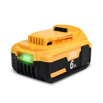 디월트 배터리 dewalt battery 호환 DCB205 18V20V Max 60Ah 교체 18V 20V DCB184 DCB200 DCB182 DCB180 DCB181 DCB20, CHINA, 1 PACK, 1.1PACK