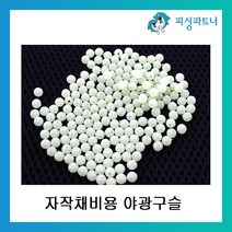 피싱파트너 야광구슬 4mm 5mm 6mm 8mm 축광구슬 자작채비 DIY, 1개