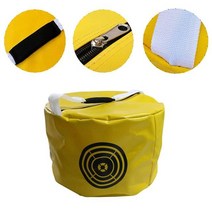 골프스윙백 골프샌드백 파워백 트레이너 임팩트 에이드 스매시 가방 타격 가방 연습 훈련 히트 스트라이크 팩 커버 운동 패키지 액세서리, 노란색