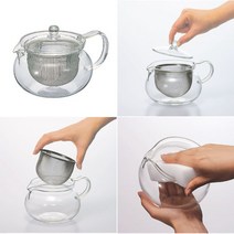 하리오CHJMN 차차주전자/45T 70T/차포트/내열유리, CHJMN-70T