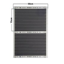 적외선 바닥 난방 필름 전기 따뜻한 바닥 시스템 앰프 부품 너비 가정 6, 1 pc 50x75cm