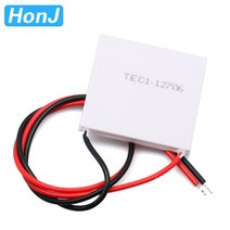 난방 케이블 온도 조절 냉매 트랩 팬 TEC1-12706 12703 열전 냉각기 12V 반도체 냉동 펠티어 엘레멘트, 04 TEC1-12706, 04 TEC1-12706