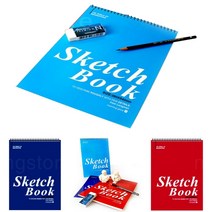 스케치북 드로잉 노트 4절 전문가용 미술 도화지 수채화용 미술 회화 데셍 크로키