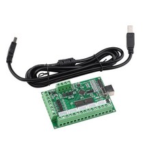 mach3 12v-24v v2.1 5 축 조각 기계 마더 보드 cnc 모션 제어 카드 스테퍼 모터 드라이브 인터페이스 보드, 없음