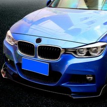 카주아 BMW 5시리즈 3시리즈 프론트립 바디킷 에어댐 립댐 범퍼가드, 선택02 ANGLE 타입 블랙