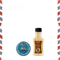 리우젤코리아 블루 수성 포마드 1.3oz (35g) + 그루밍토닉 3.38oz (100ml), 1개