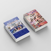 블랙핑크포카 Kpop-Lomo 카드 IVE gidle LE sgerafim 두번 새로운 사진 앨범 핑크 베놈 K-팝 HD 높은 포토카드 Lomo 팬 선물 55 개, [02] TWICE
