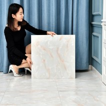 셀프 붙이는 장판 시공 접착 모조타일 리폼 셀프인테리어 방수 바닥 시트지, 2116(60x60CM/정제)5개1.8평방플러스두꺼운