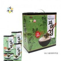 공구제이 삼원파래식탁김 12G 15봉 선물용BOX 식탁김 도시락김, 상세참조, 상세참조