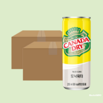 캐나다드라이 토닉워터 250ml x 60캔 진저에일
